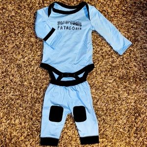 Patagonia Infant Capilene Midweight Set, size 0-3 months